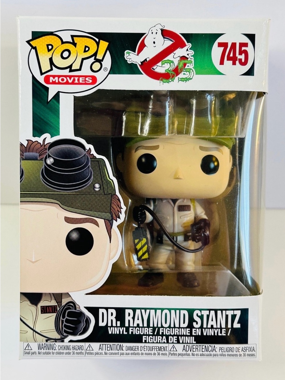 Funko POP! Movies Ghostbusters 35th Anniversary Dr. Raymond Stantz #745 New